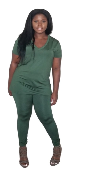 2 piece legging set - Blue - Picture 5 of 5